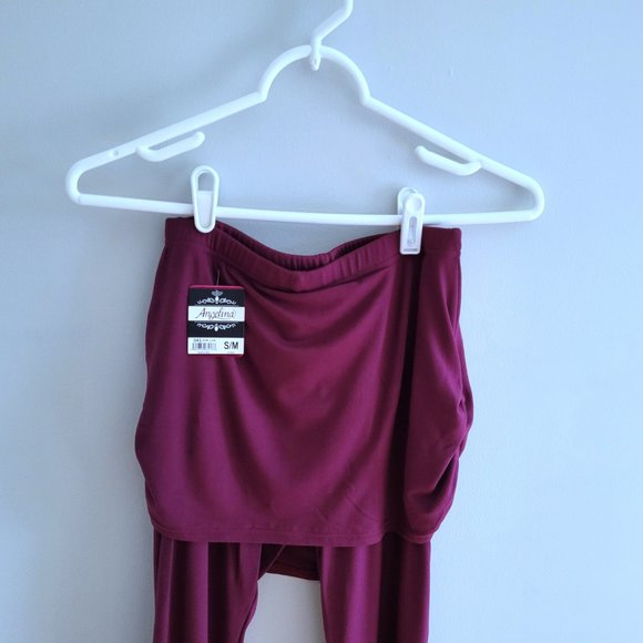 Angelina High Waist Legging with Mini Skirt  Size S/M , NWT - Picture 2 of 6